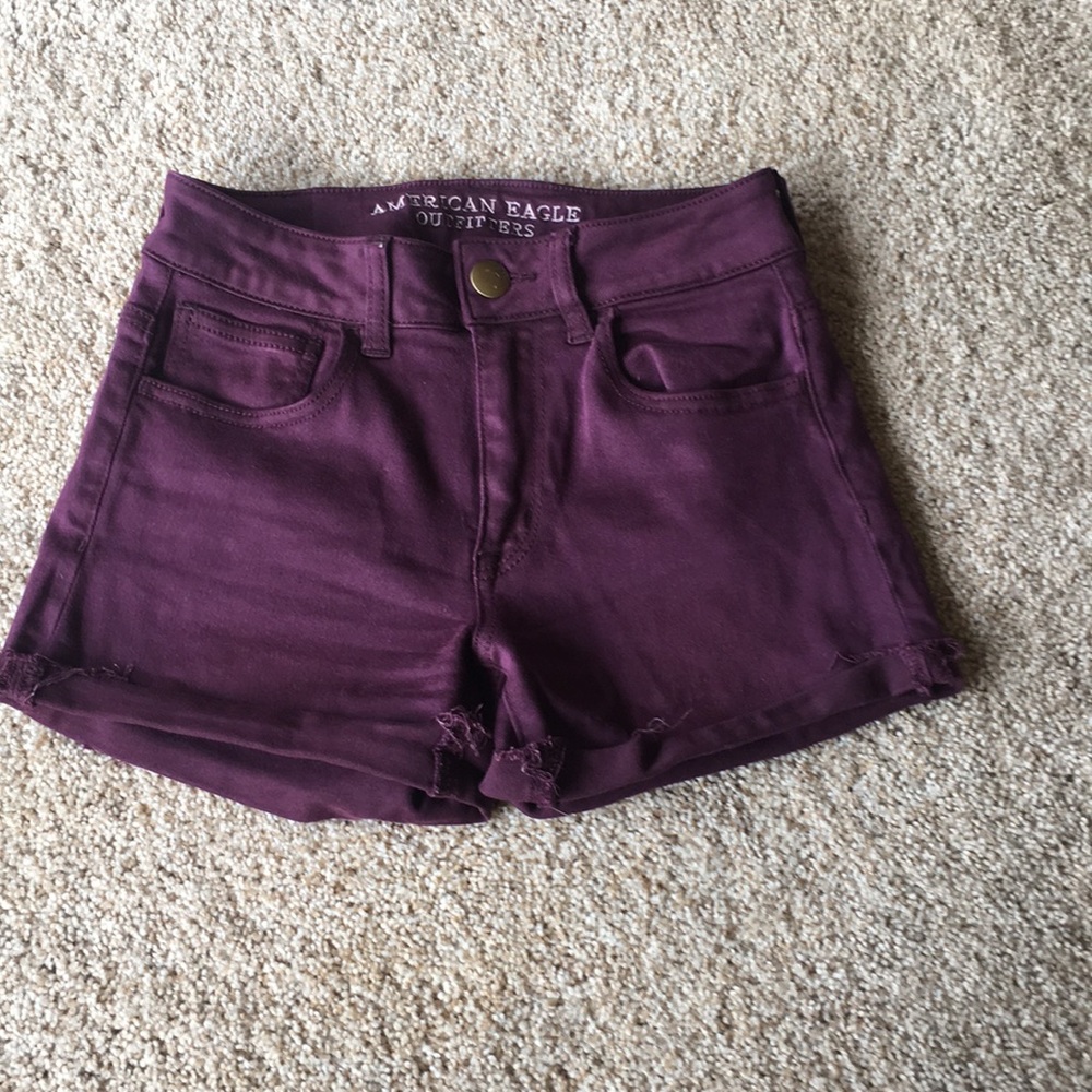 American Eagle super stretch hi-rise shortie